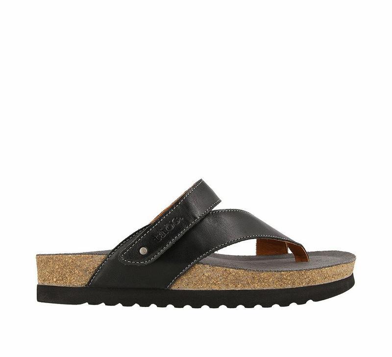 Birkenstock Lola Læder Sandaler Dame Sort | DK 382XYU